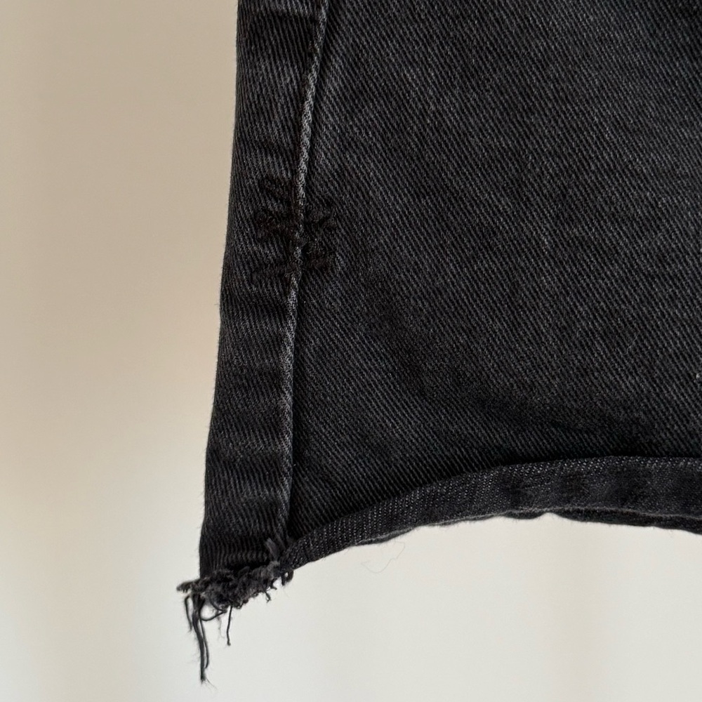 Ksubi Women's Black Mini Denim Skirt, size 24 - Picture 7 of 15
